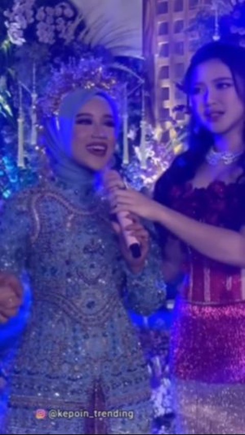 Sing Along with the Bride, Tiara Andini's Expression Instantly Changes When the Bride Does This