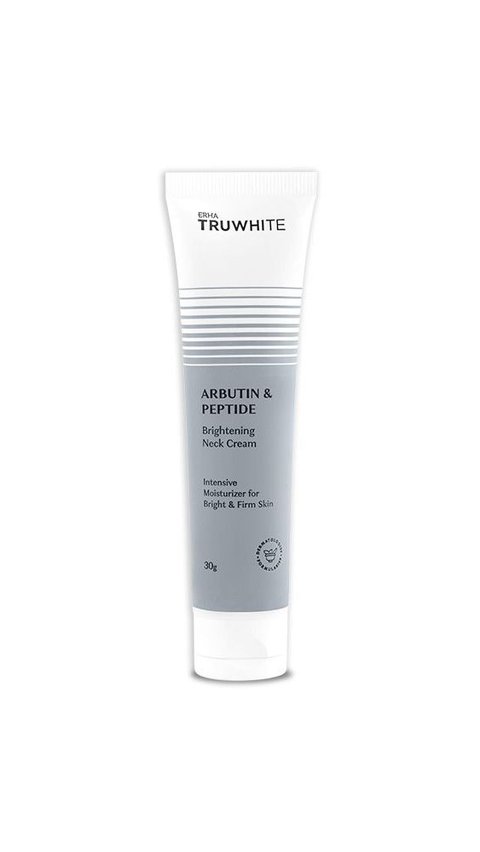 7. Erha Truwhite Arbutin & Peptides Brightening Neck Cream<br>