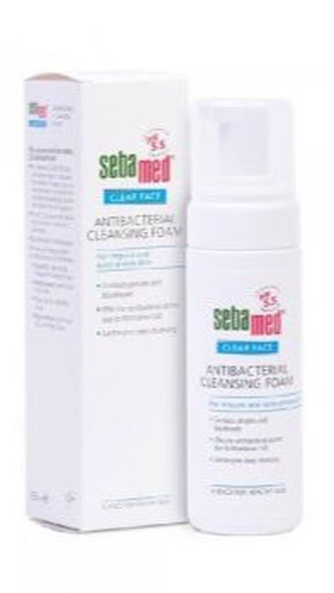 8. Sebamid Clear Face Antibacterial Cleansing Foam<br>