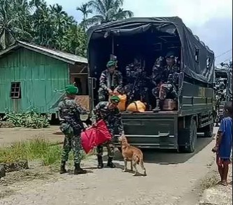 Bukan Istri, Prajurit TNI ini Justru 'Ditangisi' Sosok Setia saat Berangkat Tugas Tak Mau Ditinggal