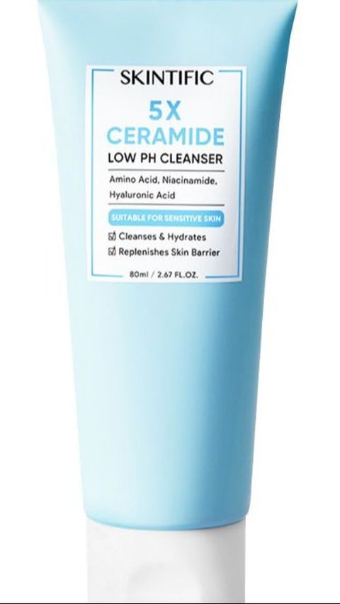 5. Skintific 5X Ceramide Low pH Cleanser