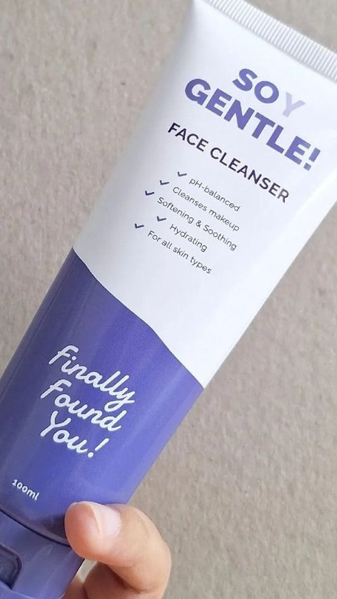 6. Finally Found You!<br>Soy Gentle! Face Cleanser