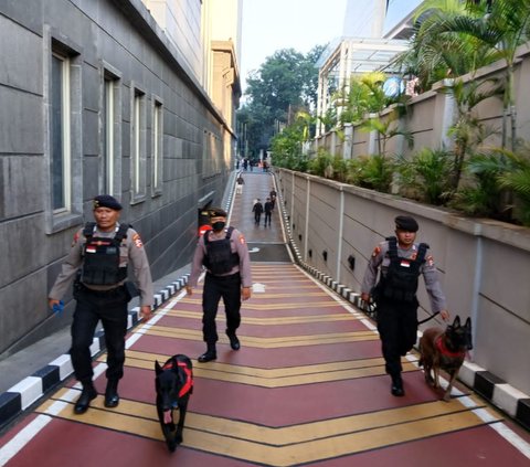 Polri Kerahkan Anjing Pelacak Amankan Sidang Putusan Gugatan Hasil Pilpres 2024 di MK