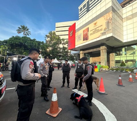 Polri Kerahkan Anjing Pelacak Amankan Sidang Putusan Gugatan Hasil Pilpres 2024 di MK