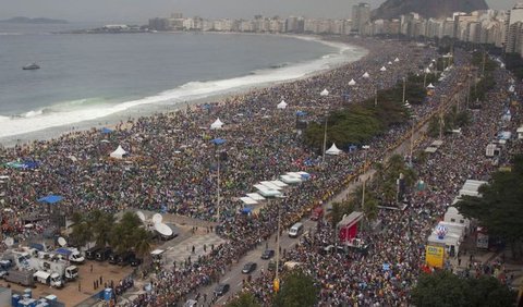 3. Copacabana Beach