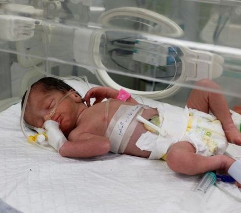 VIDEO Bayi di Gaza Selamat Setelah Dilahirkan dari Rahim Ibunya yang Tewas dalam Serangan Israel