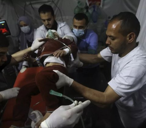 VIDEO Bayi di Gaza Selamat Setelah Dilahirkan dari Rahim Ibunya yang Tewas dalam Serangan Israel