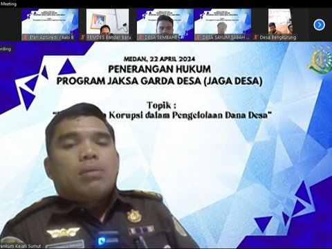 Luncurkan Program Jaga Desa 'Daring', Kejati Sumut Ajak Kades di Sibolangit Bijak Kelola Dana Desa