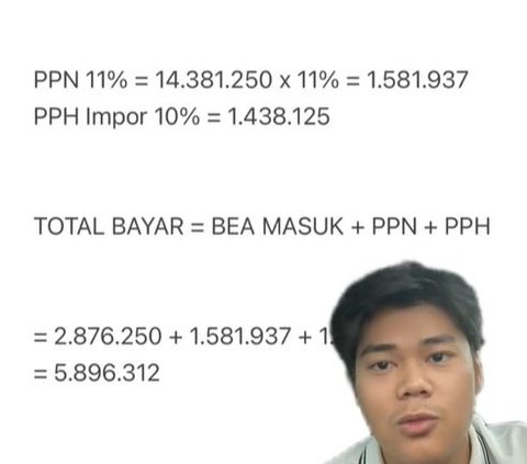 Viral Youth Buys Shoes from Abroad for Rp10 Million, Taxed Rp31 Million, Here's the Explanation from Customs