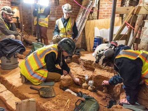 Arkeolog Temukan 'Kapsul Waktu' di Bawah Rumah George Washington, Sudah Ada dari Amerika Serikat Belum Berdiri