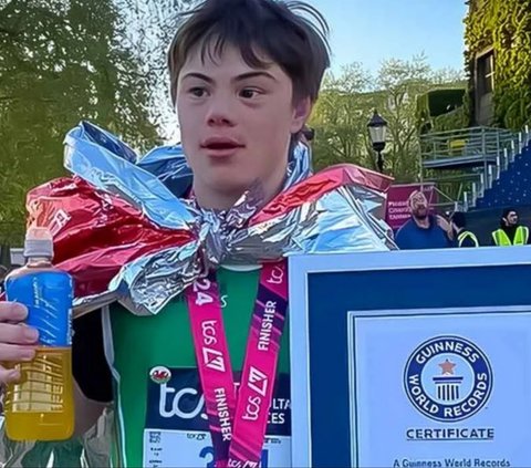 Lloyd Martin Became Youngest Runner with Down's Syndrome to Complete ...