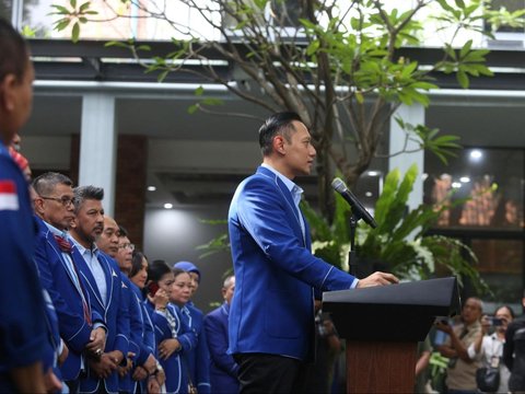 FOTO: Momen AHY Bicara Blak-Blakan Siapkan Orang-Orang Demokrat Terbaik untuk Kabinet Prabowo-Gibran