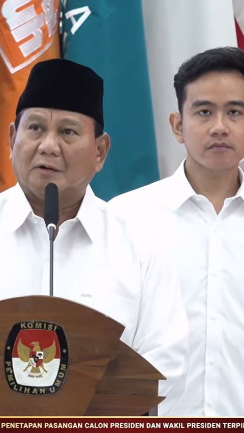 Gagah! Prabowo-Gibran Resmi Terima Surat Presiden & Wapres Terpilih dari KPU