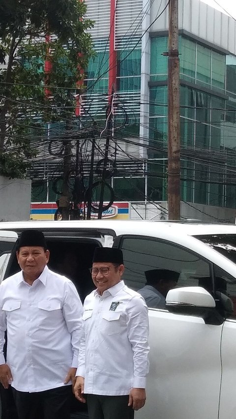 <br>Usai Bertemu Cak Imin, Begini Reaksi Prabowo Ditanya Kapan Temui Megawati