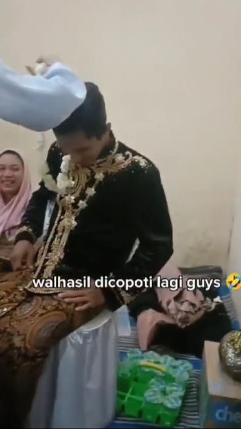 Thought to be the Groom Candidate Turns Out to be the Groom's Father, Funny Moment When the MUA Mistakenly Applies Makeup on the Wrong Person