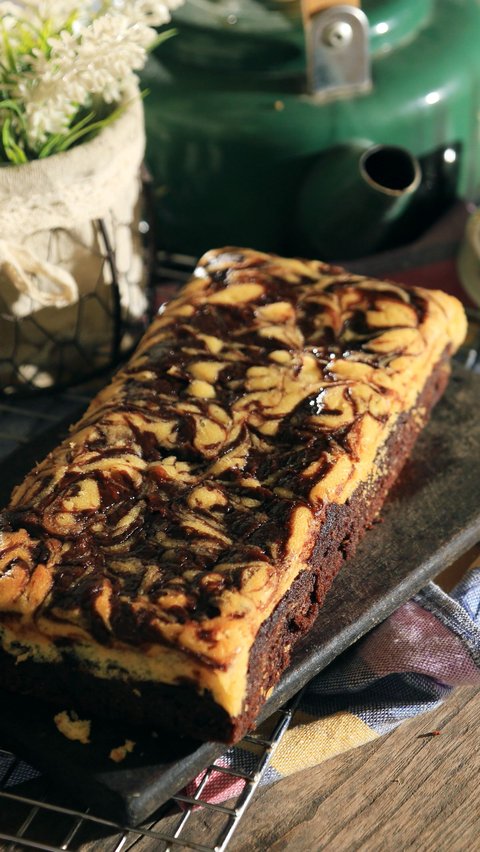 Cara Bikin Cheesy Brownies yang Teksturnya Lembut Meleleh di Lidah