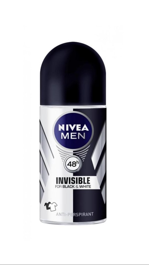 3. Nivea Men Black & White Invisible Original Deodorant Roll On<br>