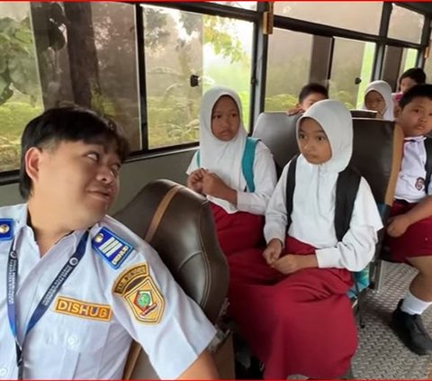 Serunya Naik Bus Sekolah di Wonogiri, Antar Jemput Siswa hingga Tengah Hutan dan Pelosok Desa