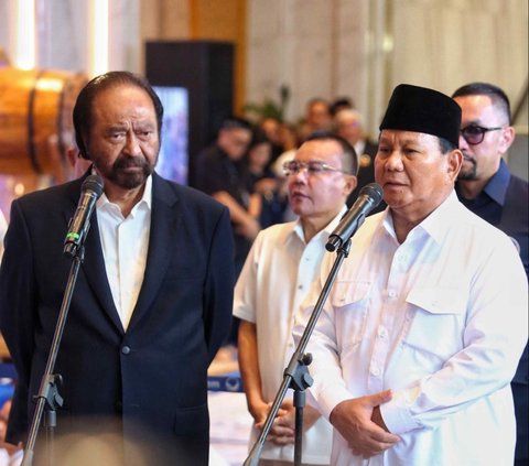 Surya Paloh dan Elite NasDem Sambangi Kediaman Prabowo Sore ini