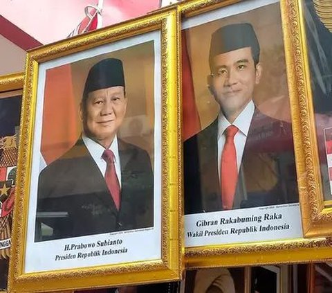 President and Vice President of Indonesia Prabowo-Gibran's Photos are Now in High Demand and Selling at High Prices