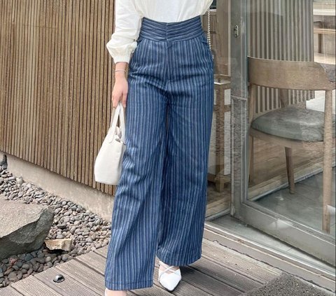 Mix and Match Inspiration for Hijabers with High Waist Pants, Check it Out