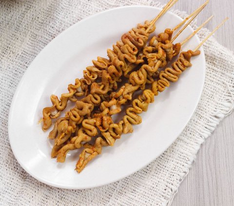 How to Make Sate Usus with Angkringan Seasoning, a Combination of Spicy and Savory Taste