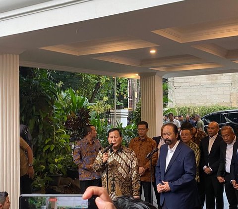 Dukung Prabowo-Gibran, Surya Paloh Jujur Tak Mau Oposisi: Kami Ingin Bangsa Ini Maju