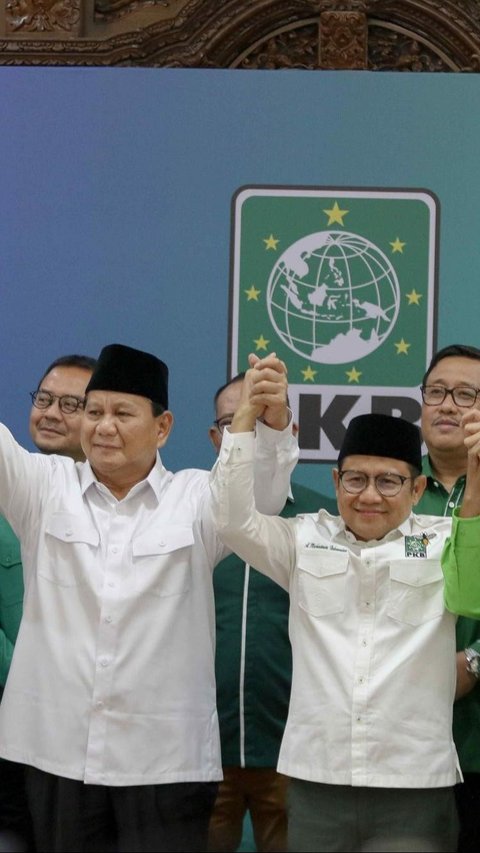 Prabowo Gandeng Tangan Cak Imin Kode Kuat PKB Gabung Koalisi