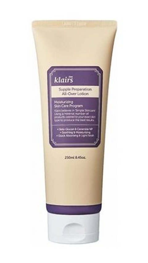 8. Dear Klairs Supple Preparation All Over Lotion<br>