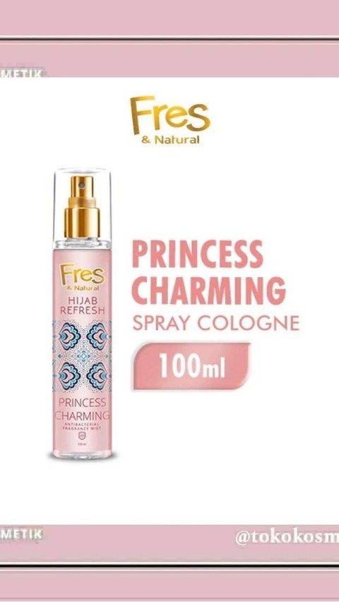 <b>Lion Wings: Fresh & Natural Spray Cologne Hijab Refresh Princess Charming</b>