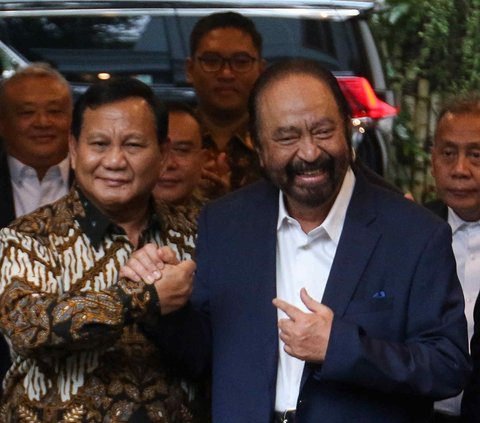 Gerindra Ungkap Isi Pertemuan Prabowo dan Surya Paloh
