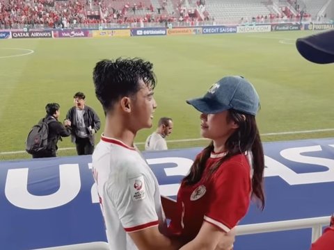 10 Momen Azizah Salsha Beri Pelukan Hangat untuk Pratama Arhan Usai Timnas Indonesia U-23 Menang dari Korea Selatan, Sweet Banget!