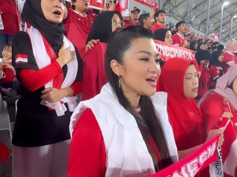 Nonton Langsung di Qatar, Momen Fitri Carlina Nangis Timnas Lolos Semifinal Piala Asia