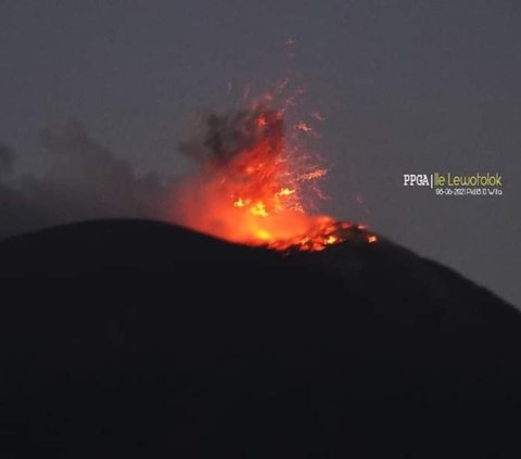 Erupsi Gunung Ile Lewotolok Meningkat, Masyarakat Diminta Waspada Longsoran Lava dan Awan Panas