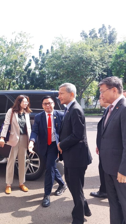 Isi Pertemuan Jokowi dan Menlu Singapura Vivian Balakrishnan di Istana