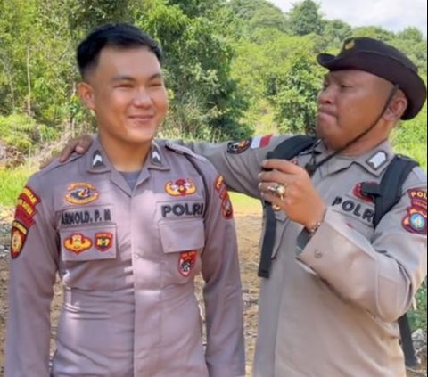 Polisi Ganteng Ini Kirim Ucapan Cinta untuk Sang Kekasih, ‘Baru Sebulan tapi Rasa Kayak Setahun’