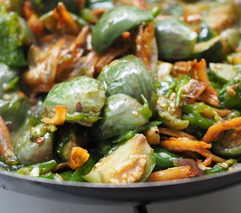 Green Eggplant Stir-Fry Recipe, Crispy and Savory Addictive