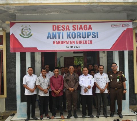 Kajari Bireuen Launching Program Desa Siaga Anti Korupsi di Desa Garot