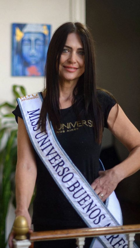 FOTO: Sosok Alejandra Rodriguez, Jurnalis Wanita 60 Tahun Menangkan Kontes Kecantikan Miss Universe Buenos Aires