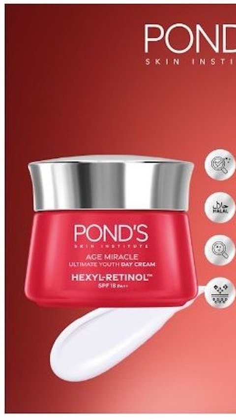 Unilever: Pond's Age Miracle Hexyl Retinol Niacinamide Day Cream
