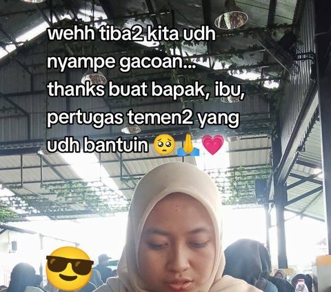Setelah meminta pertolongan hingga dilakukan evakuasi, mahasiswi ini berhasil keluar dari lift dengan selamat.