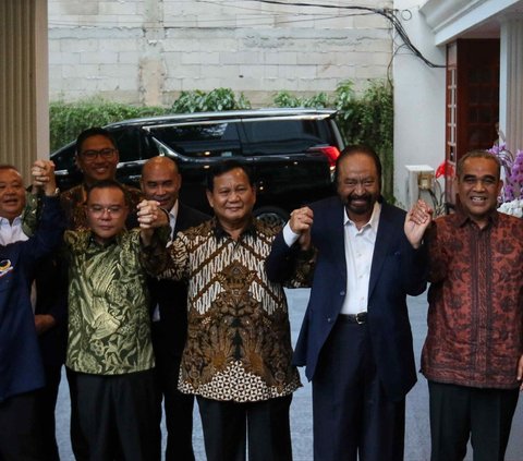 Dukung Prabowo-Gibran, Surya Paloh Sebut NasDem Belum Dapat Tawaran Menteri