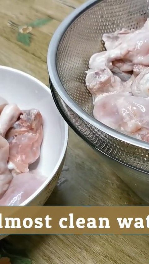 Darah pada Daging Ayam Sudah Hilang