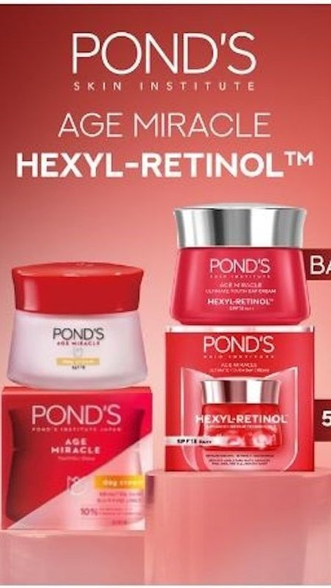 <b>Pond's Age Miracle Hexyl Retinol</b>