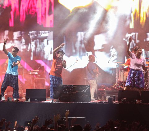 FOTO: Penampilan Project Pop Goyang Ribuan Penonton Titik Kumpul Festival 2024