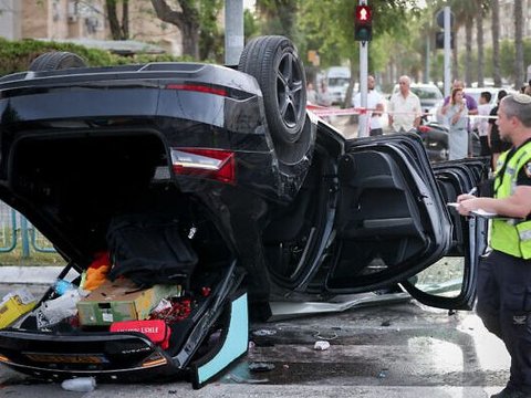 Menteri Israel Itamar Ben-Gvir Kecelakaan Setelah Mobilnya Langgar Lampu Merah Lalu Terguling, Pihak RS Ungkap Kondisinya