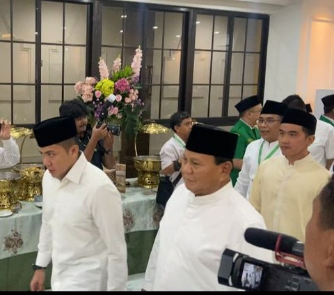 Prabowo-Gibran Tiba di Acara Halalbihalal, Disambut Langsung Ketua PBNU