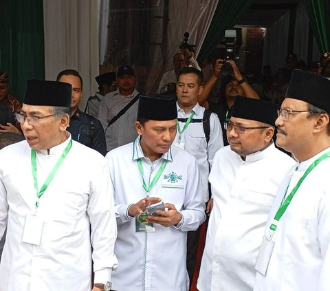 Prabowo-Gibran Tiba di Acara Halalbihalal, Disambut Langsung Ketua PBNU