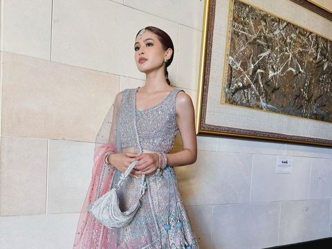 Potret Cantik Maudy Ayunda saat Hadir di Acara Pernikahan Bertema Bollywood Bikin Pangling, Tampil Bak Wanita India