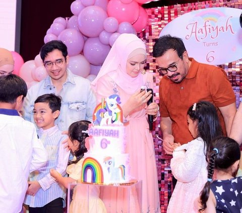 Luxurious Birthday Portrait of Siti Nurhaliza and Datuk Khalid's Children